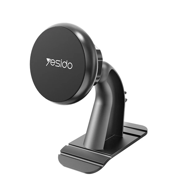 Yesido C91 Manyetik Araç Orta Konsol Telefon Tablet Tutucu Siyah