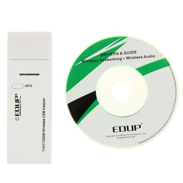 EDUP AC-1601 1200Mbps Çift Bant USB 30 Kablosuz Wifi Adaptörü - 7