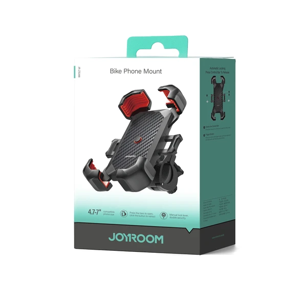 JOYROOM JR-ZS288 Siyah Bisiklet Telefon Tutucu - 8