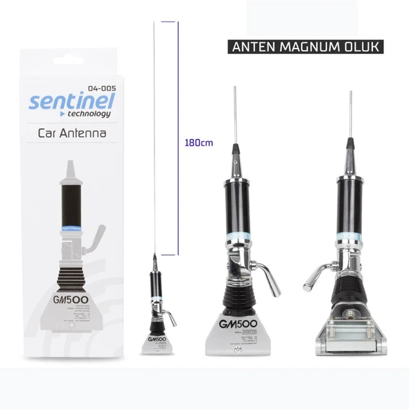 Sentinel GM500 Magnum Anten Trabzon Işi Uzun Anten