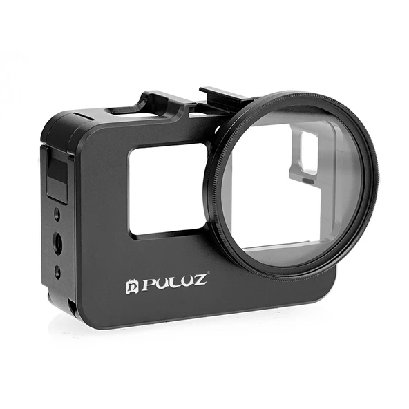 Insta360 Ace Pro Ace Metal Kafes Adaptör Çerçeve 52mm UV Filtre Siyah - 3