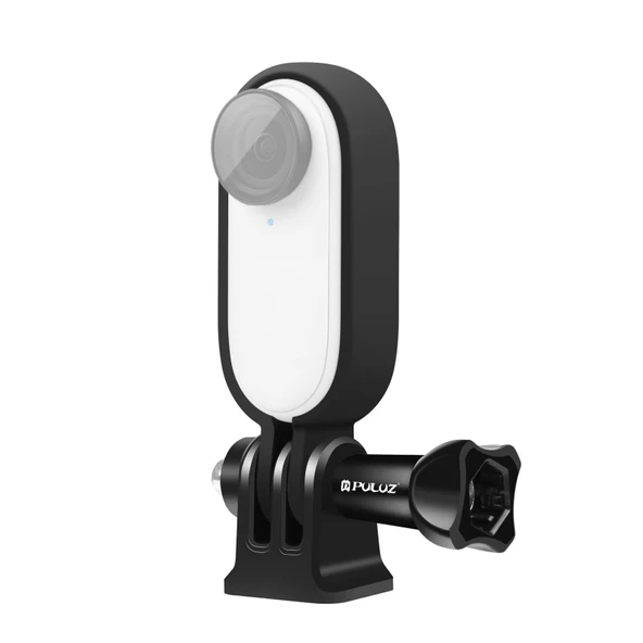 Insta360 GO 2 Uyumlu Plastik Koruyucu Kafes Tripod Taban Adaptörlü Siyah