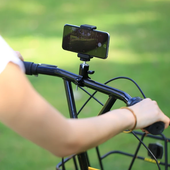 PULUZ Selfie Çubuğu Tripod Telefon Tutucu 14 İnç Vida Yuvalı - 7