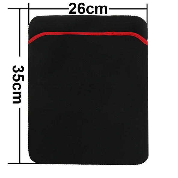 14 Inç Siyah Yumuşak Laptop Kılıfı - 3