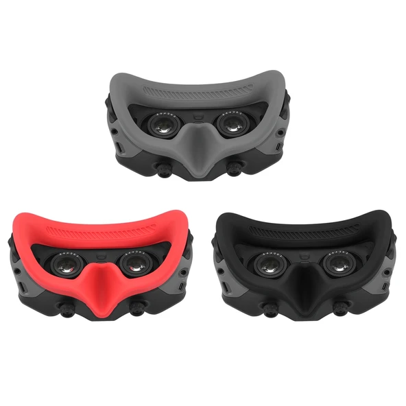 DJI Avata Goggles 2 Uçuş Göz Maskesi Silikon Koruyucu Kılıf Siyah - 9