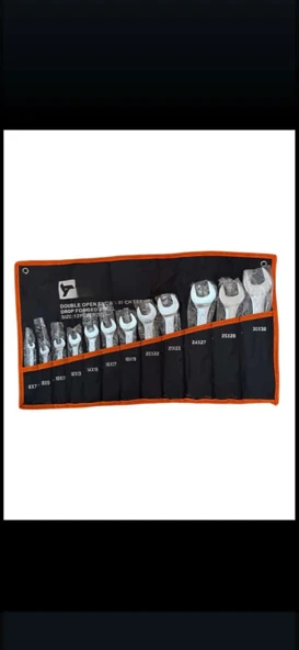 12 parça bezli açık anahtar seti ürün görseli 1