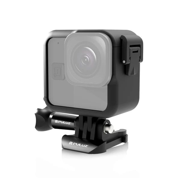 GoPro Hero11 Black Mini Uyumlu PC Plastik Çerçeve Siyah Kemerli Montaj ve Vida