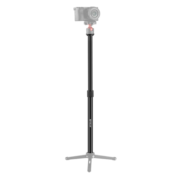 PULUZ Teleskopik Uzatmalı Merkezi Şaft Çubuğu Monopod Tutucu 33-60cm Siyah