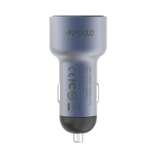MOMAX UC16E 67W USB C ve USB Çift Portlu Araç Şarj Cihazı - 2