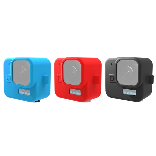 GoPro Hero11 Black Mini Uyumlu Siyah Silikon Koruyucu Kılıf - 7