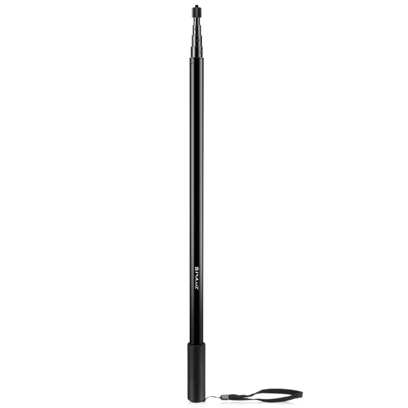 PULUZ 3 Metre Metal Selfie Çubuğu Monopod Insta360 One RS X2 X3 X4 Siyah - 2