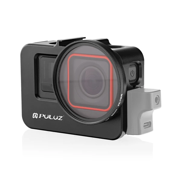 Insta360 Ace Pro Ace Metal Kafes Adaptör Çerçeve 52mm UV Filtre Siyah