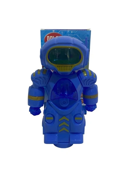 16 cm Sesli Işıklı Hareketli Pilli Robot 0020 ürün görseli