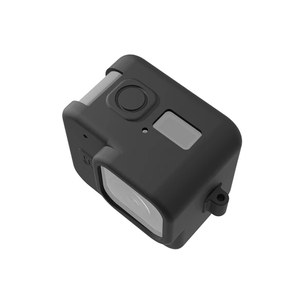 GoPro Hero11 Black Mini Uyumlu Siyah Silikon Koruyucu Kılıf - 5