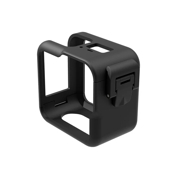 GoPro Hero11 Black Mini Uyumlu PC Plastik Çerçeve Siyah Kemerli Montaj ve Vida - 2