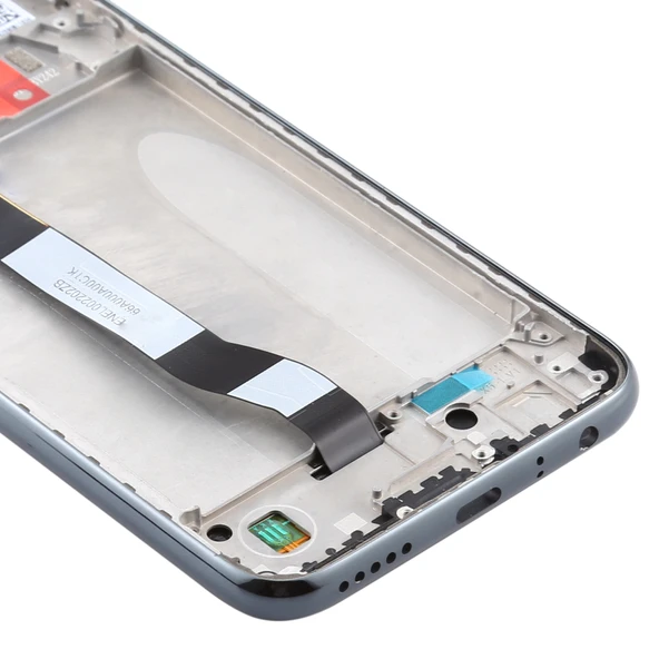 Xiaomi Redmi Note 8T Siyah Çerçeveli TFT LCD Dokunmatik Ekran Komple Set - 5