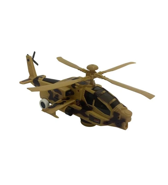 30 cm Sesli Işıklı Hareketli Pilli Helikopter 0037 - 2