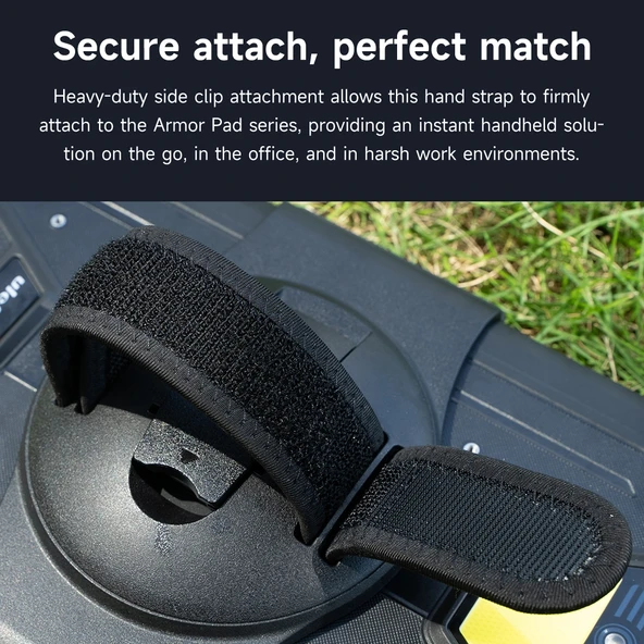 Ulefone Armor Pad 2 Tablet Dönerli Taşınabilir Tutacak Stand Siyah - 5