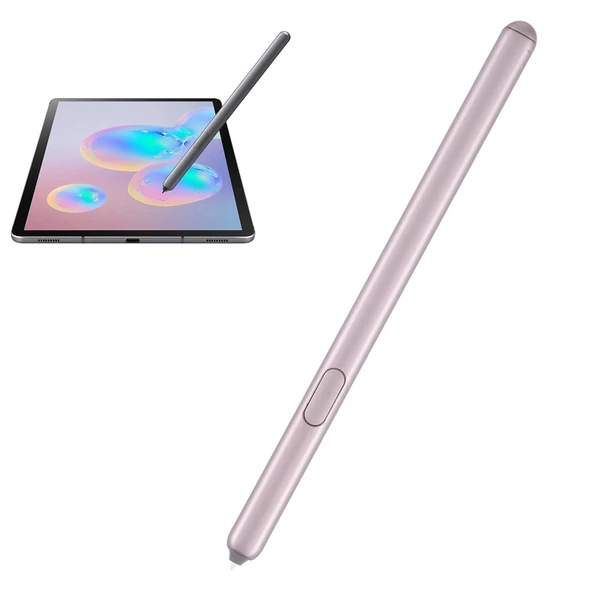 Samsung Galaxy Tab S6 Uyumlu Yüksek Hassasiyetli Stylus Kalem Pembe