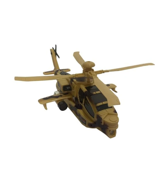 30 cm Sesli Işıklı Hareketli Pilli Helikopter 0037 - 1