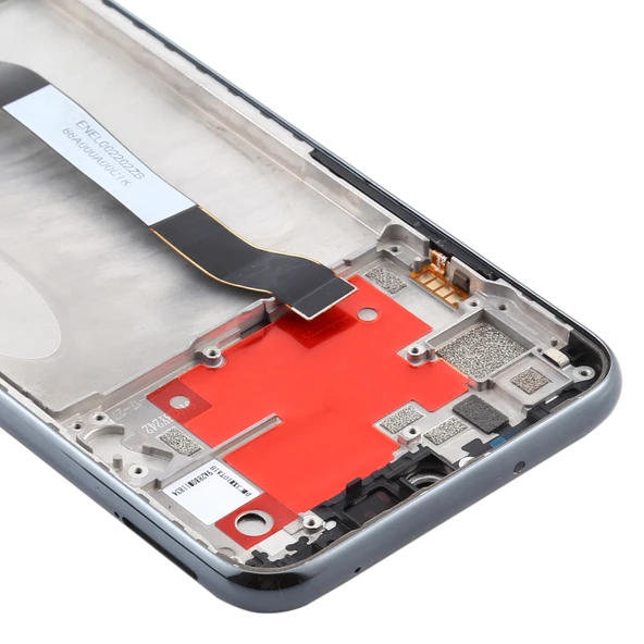 Xiaomi Redmi Note 8T Siyah Çerçeveli TFT LCD Dokunmatik Ekran Komple Set - 4