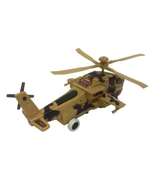 30 cm Sesli Işıklı Hareketli Pilli Helikopter 0037 - 4