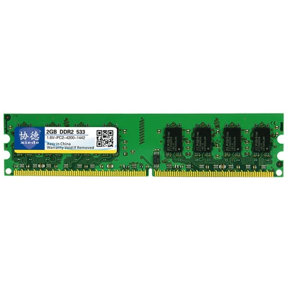 XIEDE X015 DDR2 533MHz 2GB Tam Uyumluluk Masaüstü Bilgisayar RAM Modülü