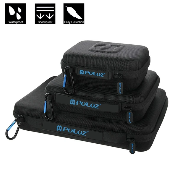 PULUZ Su Geçirmez Taşıma ve Seyahat Çantası GoPro İçin Büyük Boy 32cm x 22cm x 7cm - 10