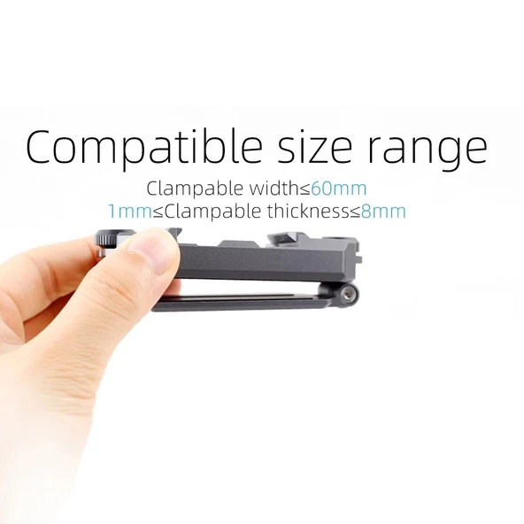 XILETU DSLR Kamera Gimbal Arca Swiss Hızlı Bırakma Plakası Kelepçesi Capture Clip ve 2 Adet PQ-38 - 4