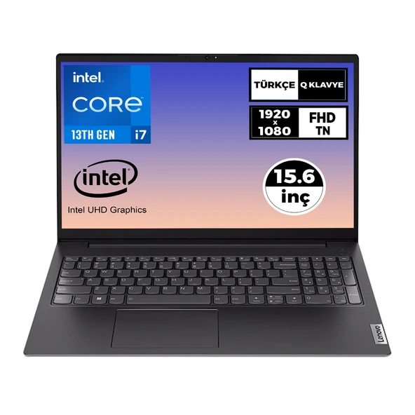 Lenovo V15 Gen 4 i7-1355U 8GB 1TB SSD 15.6" FHD W11P Taşınabilir Bilgisayar 83A100KXTR 016 ürün görseli 1