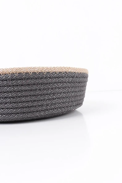 Hasır Sepet 3 Lü Düzenleyici, 3 Lü Sepet Takımı, Jüt Sepet Organizer 3lü Banyo Düzenleyicisi - 3