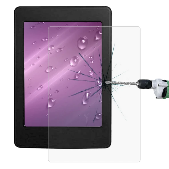 Amazon Kindle Paperwhite 5 6.8 2021 Model 9H Sertlikte Patlamaya Dayanıklı Temperli Cam Ekran Koruyucu