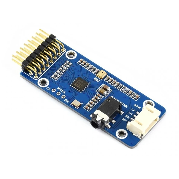 Waveshare WM8960 Stereo CODEC Ses Modülü Oynatma ve Kayıt Özellikli - 2