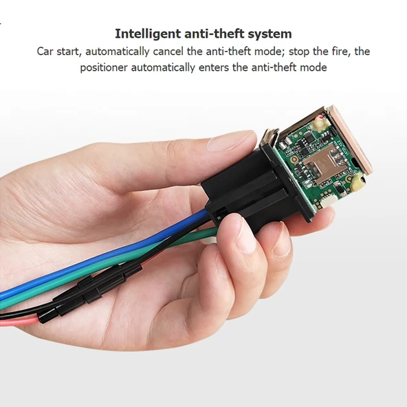 CJ720 Araç 5 Pin GPS Gerçek Zamanlı Takip Cihazı Mini Hırsızlık Önleyici 2G - 7
