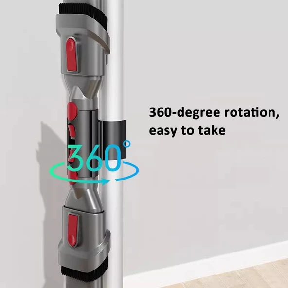Dyson V6 V7 V8 V10 V11 V15 Uyumlu Elektrikli Süpürge Aparat Klipsi ve Tutucu - 4