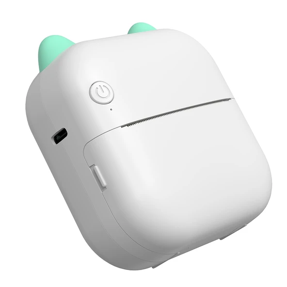 M5 Mini Taşınabilir Bluetooth Termal Fotoğraf Yazıcısı Mavi - 2