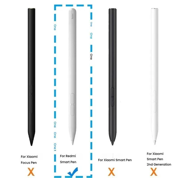 Redmi Akıllı Kalem Yedek Uç Metal Çekirdek Siyah - 3