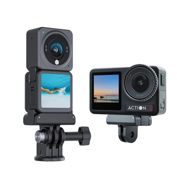 DJI Osmo Action 4 3 2 Manyetik Adaptör Tripod Bağlantısı 14 İnç Diş - 6