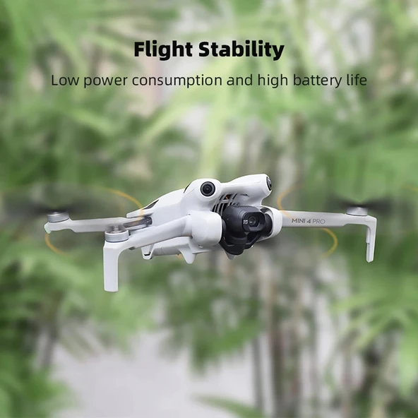DJI Mini 4 Pro Uyumlu 2 Çift Turuncu Kenarlı Drone Pervane Bıçağı 6030F - 9