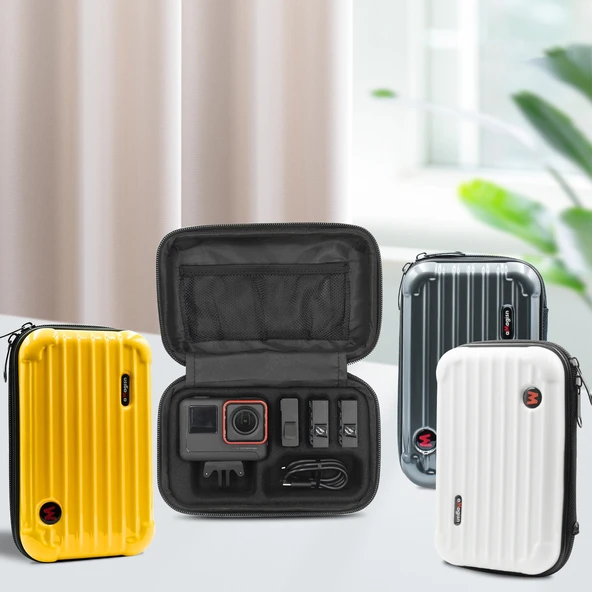 Insta360 Ace Ace Pro Küçük Organizer Çanta Spor Kamera Koruyucu Aksesuar İnci Beyaz - 2
