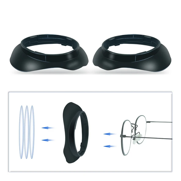 Meta Quest 3 VR Gözlük Lens Koruyucu Çerçeve - Çizilmelere Karşı - 3
