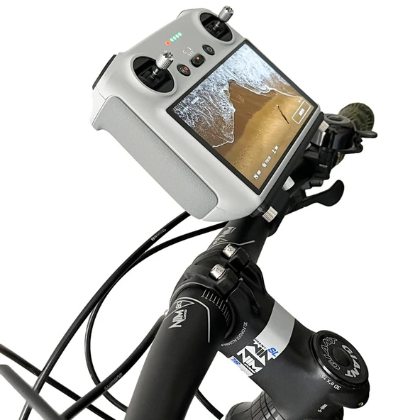 DJI Mini 3 Pro Ekranlı Kumanda İçin Bisiklet Montaj Aparatı - 5