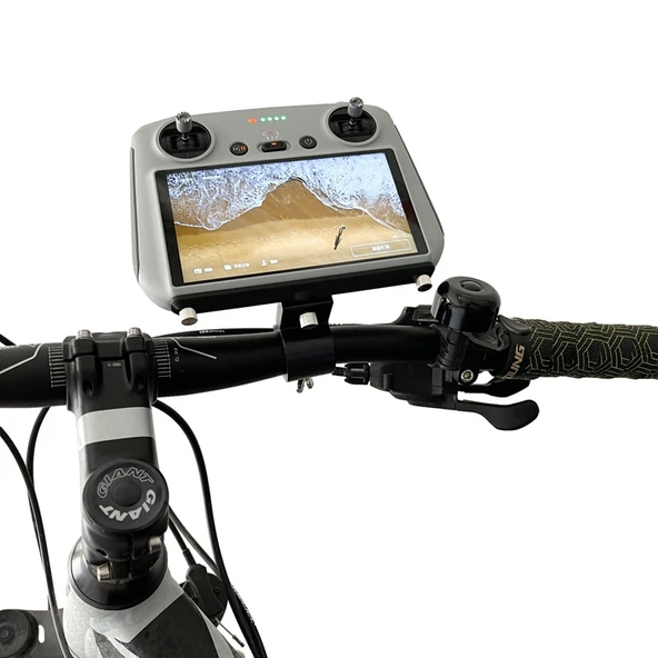 DJI Mini 3 Pro Ekranlı Kumanda İçin Bisiklet Montaj Aparatı - 4