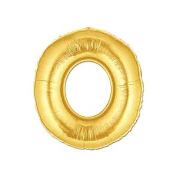 Altın Sarısı Folyo Harf Balon 1 Metre ürün görseli
