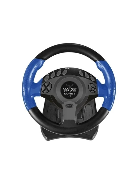 Corby Fx95t G-force 270 Derece Titreşimli 7 In 1 Direksiyon Yarış Seti Siyah - 4