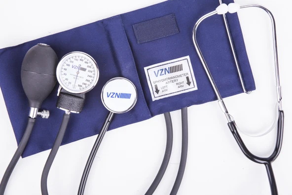 VZN TY-A02 Mekanik Aneroid Tansiyon Aleti - Cırtlı Manşet - Steteskoplu - Hassas