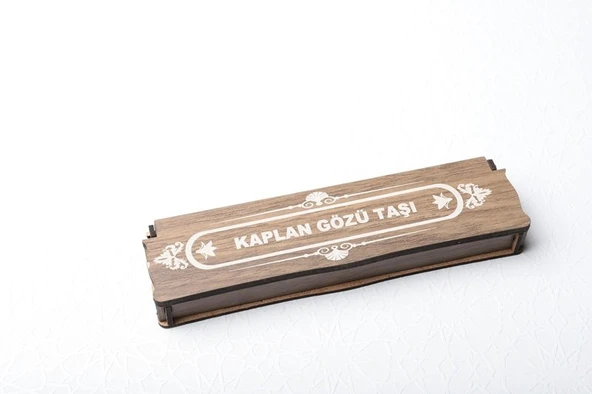 Ahşap Kutulu Kaplangözü 33 Lük Taş Tesbih - 3