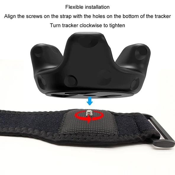 HTC Vive Tracker VR Oyun İzleyici Kayış Aksesuarları Ayak ve Bilek Kayışları - 5