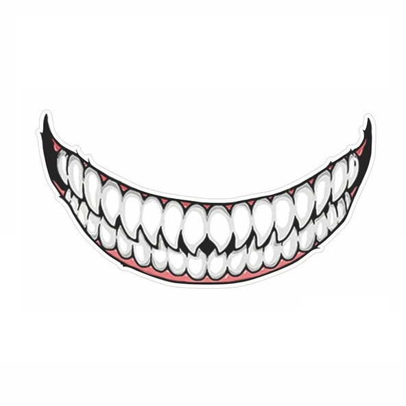 J06 Motosiklet Kaskı Sticker Küçük Dişli