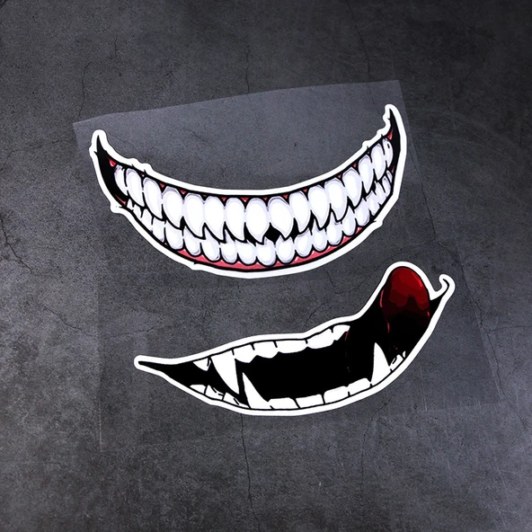 J06 Motosiklet Kaskı Sticker Küçük Dişli - 4